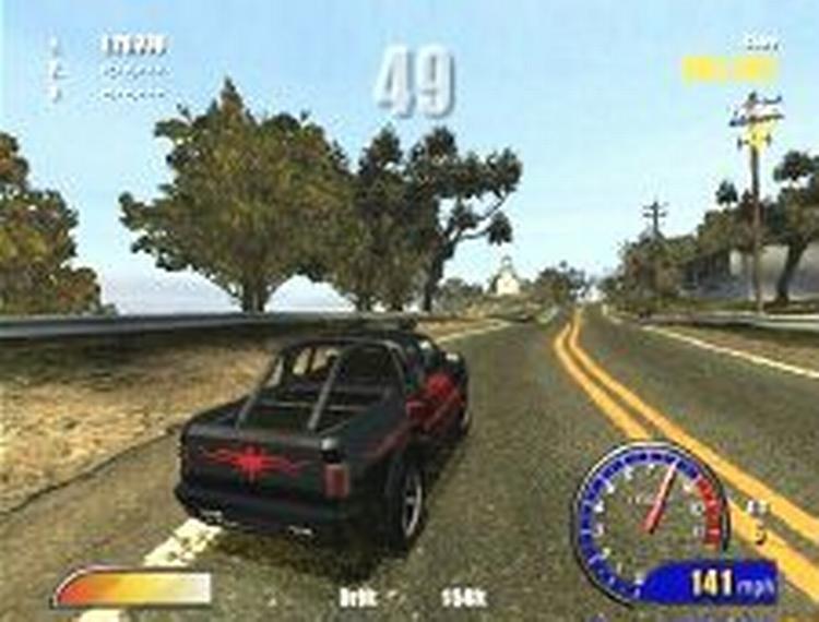 I 'Burnout 2' kan man race to imod hinanden på svært trafikerede veje eller dyste i et foruroligende underholdende minispil, hvor det gælder om at lave så spektakulære sammenstød som overhovet muligt. 