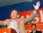 George W. Bushs bror, Jeb, har overraskende genvundet guvernørposten i Florida. - Foto: AP 