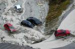 Mudderskreddene er værst i Schweiz. - Foto: AP 
