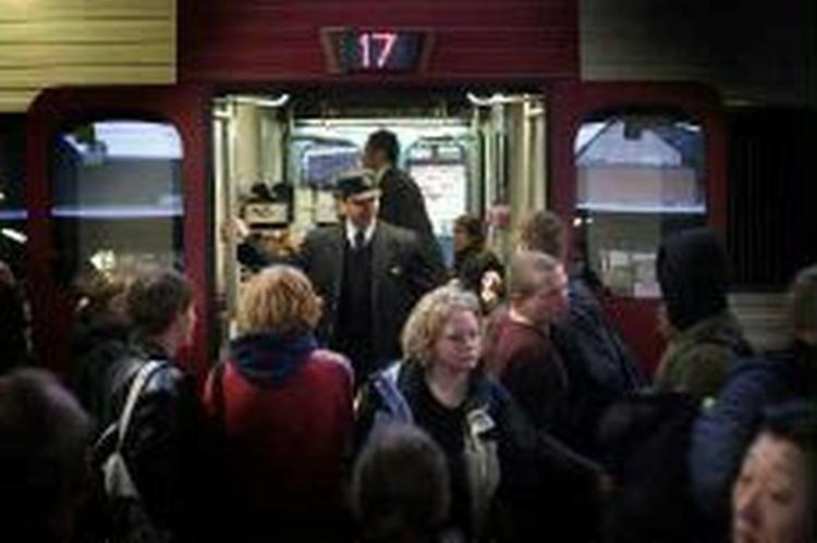 Stewardessernes blokade førte kun til mindre forsinkelser. - Foto: Claus Bonnerup 