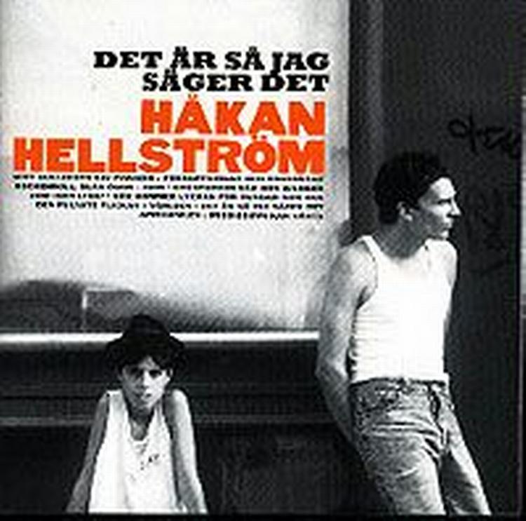 Håkan Hellström er en ung svensk folkehelt, der ikke er bange for at være den fjollede, glade tåbe i det pæne selskab af svenske rocksangskrivere. - Foto af albumcover. 
