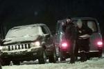 Nye tekniske undersøgelser tyder på, at begge betjente på stedet med forsæt affyrede tjenestepistolerne mod bilen med biltyvene. - Foto: Claus Bonnerup 