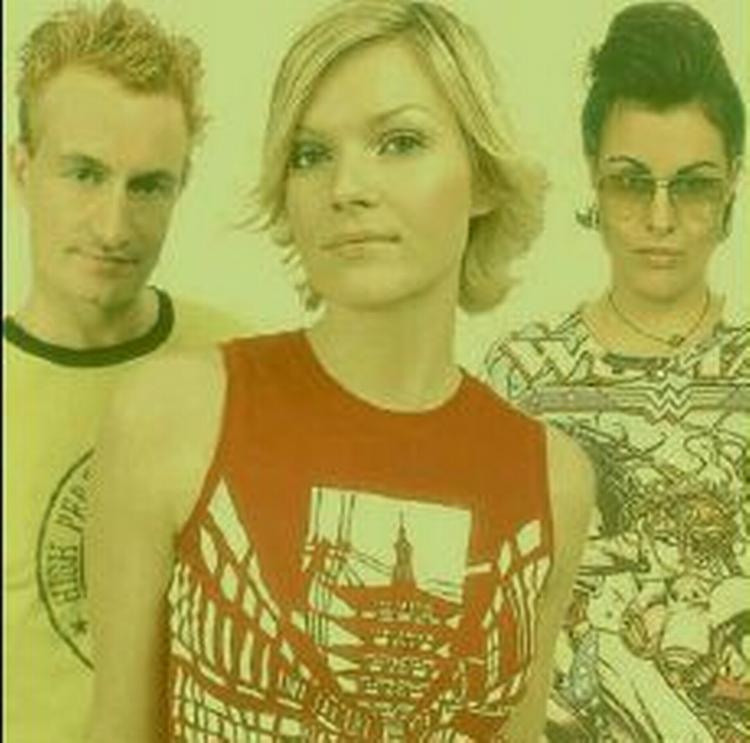 Her ses Indigo Sun med fotomodellen Heidi Bjerre som frontfigur. -PR-Foto. 