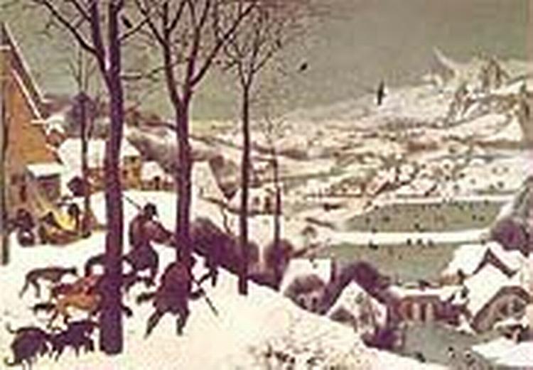 Pieter Brueghel den ældre: Jægerne i sneen 