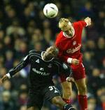Liverpools Hyypia højest, men Crystal Palace var bedst. - Foto: AP 