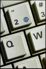 Tastatur med snabel-a