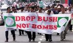 Demonstranter fra Malaysia. - Foto: AP 