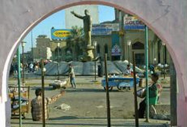 Gadebillede fra Bagdad. - Foto: AP 
