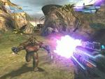 Ligesom i forgængeren  Unreal  kæmper man atter mod racen Skaarj, der er store, tatoverede og har knive på hænderne, så derfor er det klogest at holde nærkontakten med dem under tredje grad. 