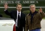 Mens Bush og Blair vil fremlægge en resolution, der giver adgang til at føre krig i Irak, vil Frankrig fremlægge en plan for mere inspektion i landet. - Foto: AP 