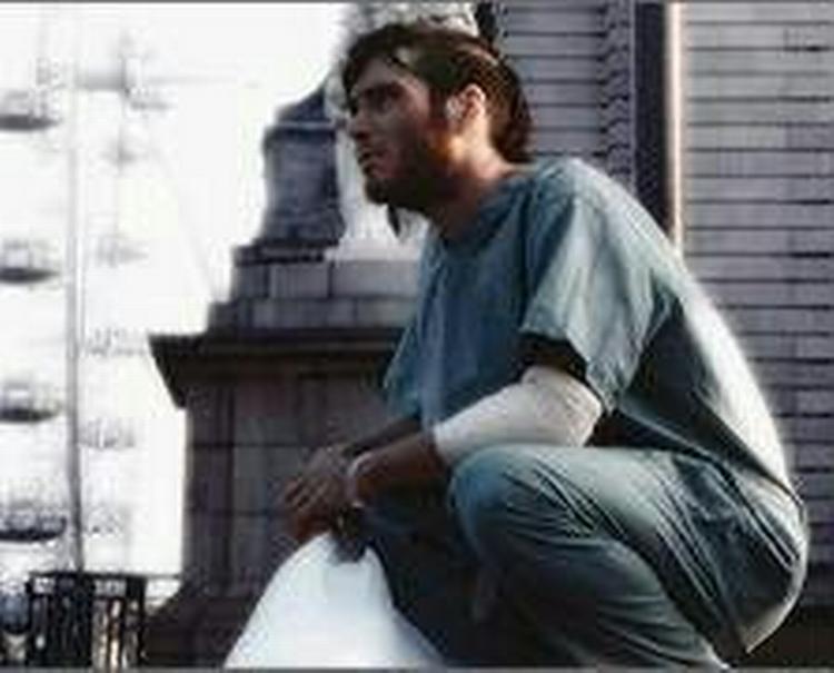 Cykelbudet Jim er næsten alene i et London, man gudskelov aldrig har set. - Foto: Twentieth Century Fox. 