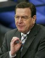 GERMANY SCHROEDER'S AGENDA