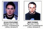 Dusan Spasojevic og Milan Lukovic, som de serbiske myndigheder betegner som ledere af den såkaldte Zemun-bande, blev dræbt nær Beograd. - Foto: AP 