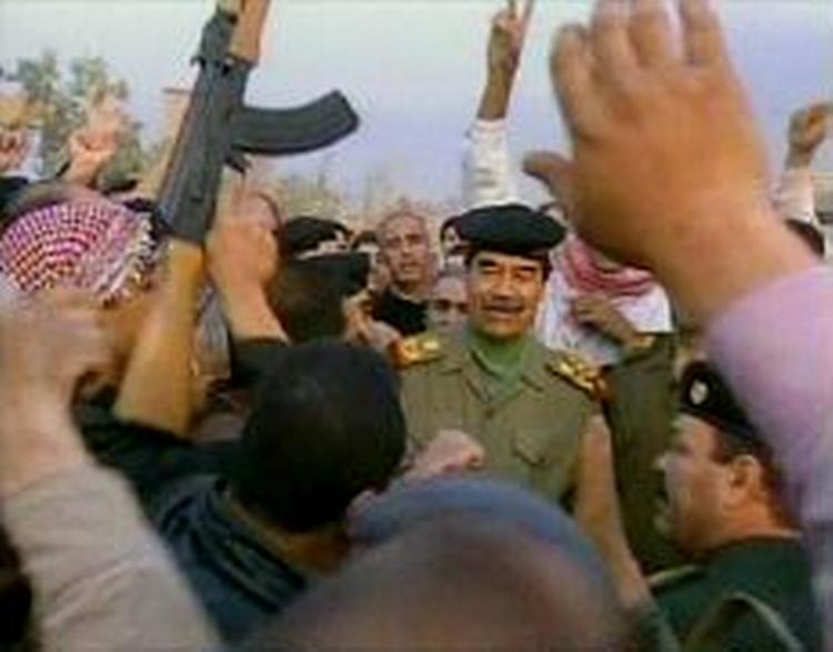 Denne mand er ikke Saddam Hussein hævder en saudisk avis. - Foto: AP 