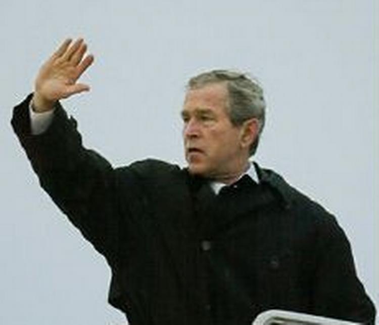Den amerikanske præsident George Bush. - Foto: AP 