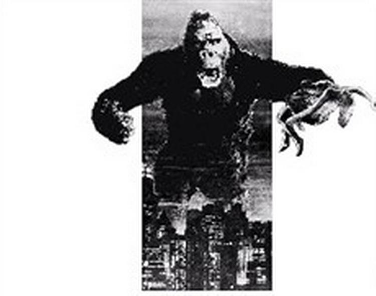 King Kong som vi kender ham - i New York. Polfoto 