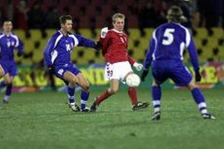 Thomas Kahlenberg er rykket op fra U21-landsholdet og er med i truppen til venskabskampen mod Ukraine. - Foto: Henrik Schütt 