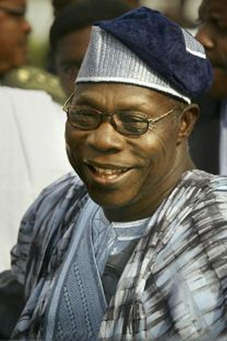 Nigerias præsident Olusegun Obasanjo. - Foto: AP 