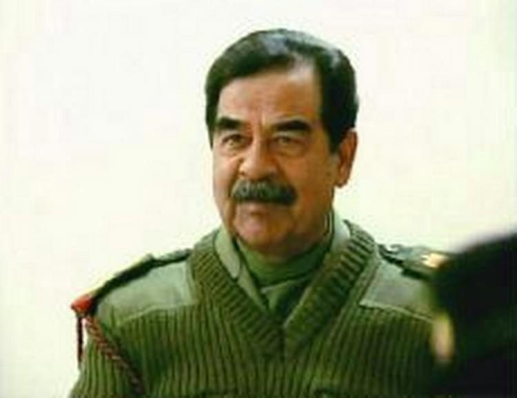 Saddam Hussein er blevet et oplagt offer for jokes i Bagdad. - Foto: AP 
