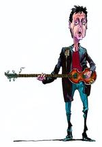 Paul McCartney. - Tegning: Roald Als 