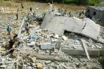 Dette hus tilhørte Mahmoud Al-Zowidi, en Hamas-aktivist i Beit Hanoun. - Foto: AP 