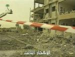 En af de smadrede bygninger der i nat blev ramt af selvmordsbomber i den saudiske hovedstad Riyadh. - Foto: AP 