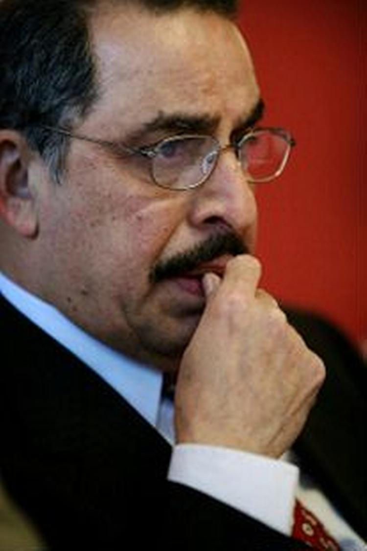 Den forsvundne hærchef, Nazar Al-Khazraji, skal, ifølge Fogh, ikke spille nogen rolle i Irak. - Foto: Peter Hove Olesen 