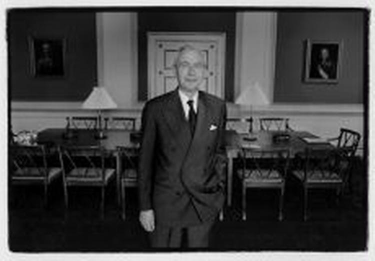 Forhenværende højesteretspræsident Niels Pontoppidan er særdeles bekymret over regeringens rockerpakke. - Arkivfoto: Thomas Borberg. 