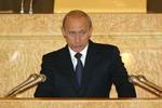 Putin lover bedre levestandard til russerne, og så lover han fred i Tjetjenien. - Foto: AP 