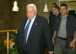 Ariel Sharon har aflyst sin rejse til USA. - Foto: AP 