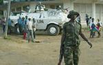 FN vil sende en fredsbevarende styrke til DR Congo, i landet er kun nogle letbevæbnede FN-soldater. - Foto: AP 