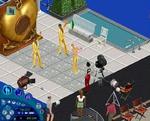 Som professionel musiker i  The Sims Superstar  skal man som her optage musikvideoer. Gør man det godt og har øvet sig, er fremtiden stjernebelagt, men det kræver meget arbejde   både i og uden for spillet. 