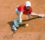 Clijsters viser fornem grusteknik. - Foto: AP 
