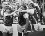 Elkjær og Co. spillede den måske bedste landskamp nogensinde i juni 1985. - Foto: Polfoto 