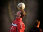 Morten Wieghorst har igen en hovedrolle på landsholdet. - Foto: Kim Agersten 