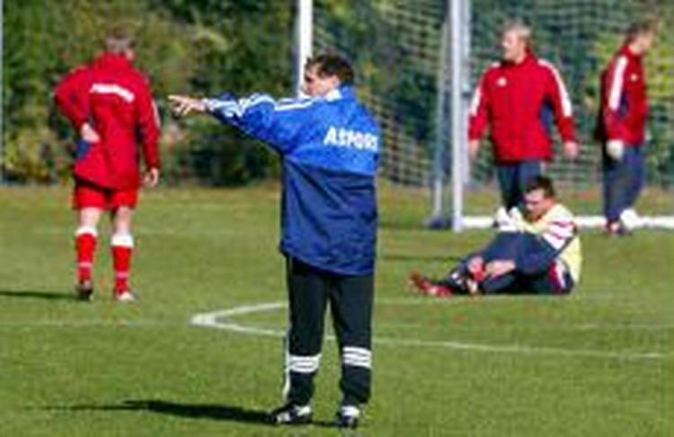 Allan Simonsen har stadig to et halvt år tilbage af sin kontrakt med Luxembourg. - Foto: Thomas Wilmann 