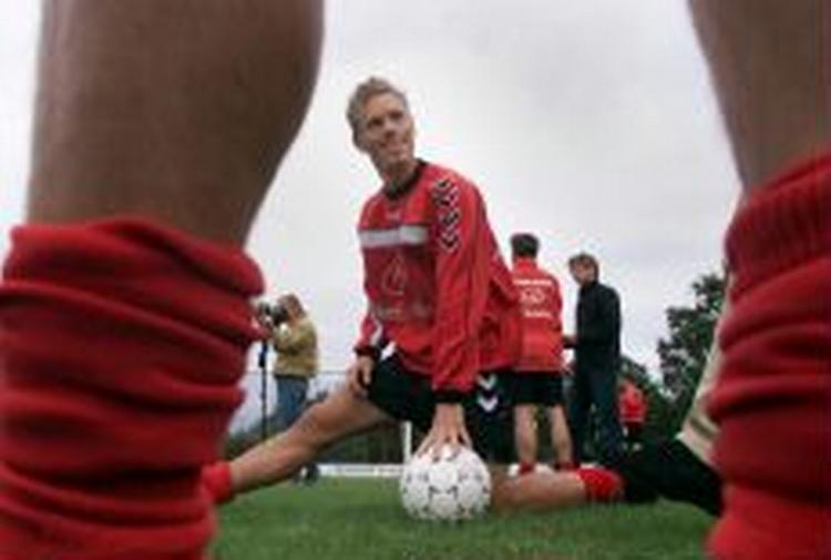 Allan Nielsen under en landskampssamling i Vedbæk for to år siden. - Foto: Lars Poulsen 