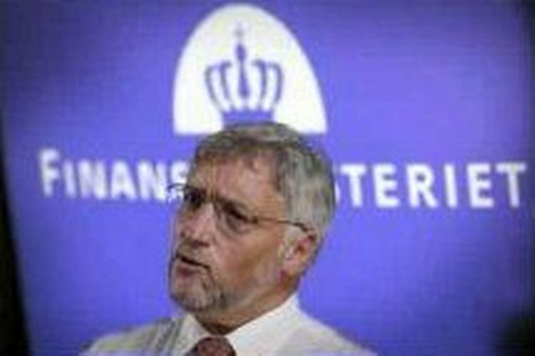 Finansminister Thor Pedersen ude med sparekniven. - Foto: Morten Langkilde 