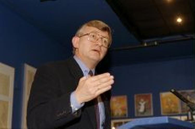 Udlændingeordfører i DF, Søren Krarup, vil af med racismeparagraffen. - Foto: Thomas Wilmann 