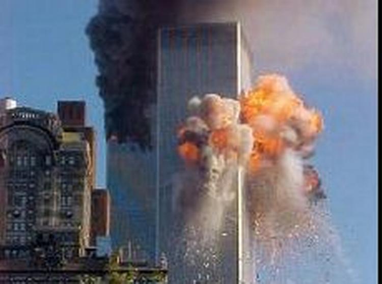 Angrebet på World Trade Center. - Arkivfoto: AP 