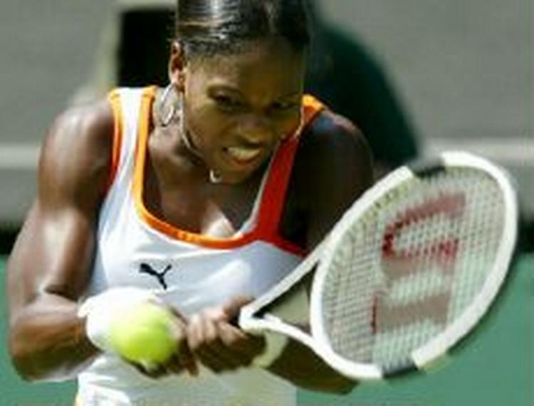 Serena Williams lod ikke nerverne få overtaget. - Foto: AP 