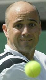 Andre Agassi er seedet som toer i Wimbledon. - Foto: AP 