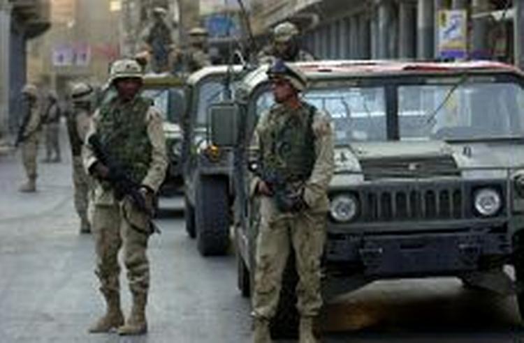 Amerikanske soldater er udsatte i Irak. - Foto: AP 