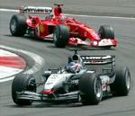 McLarens flyvende finne, Kimi Räikkönen startede i pole position men måtte udgå med en defekt motor. - Foto: AP 