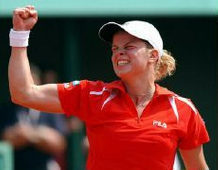 Kim Clijsters. - Foto: AP 