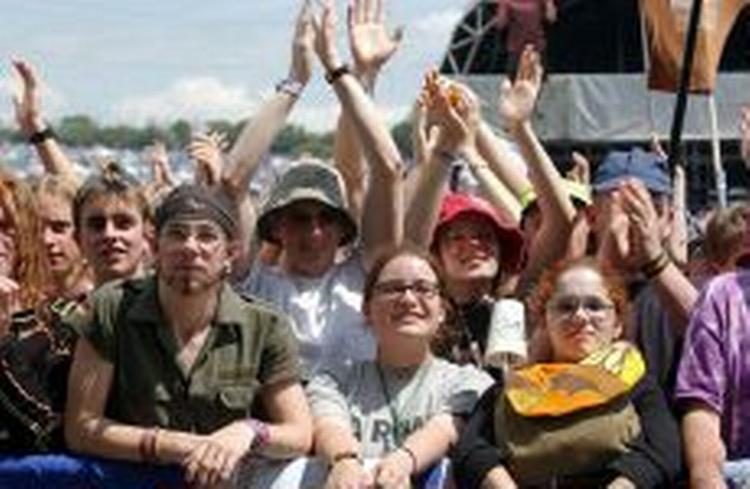 Glastonbury-festival. - Foto: AP 