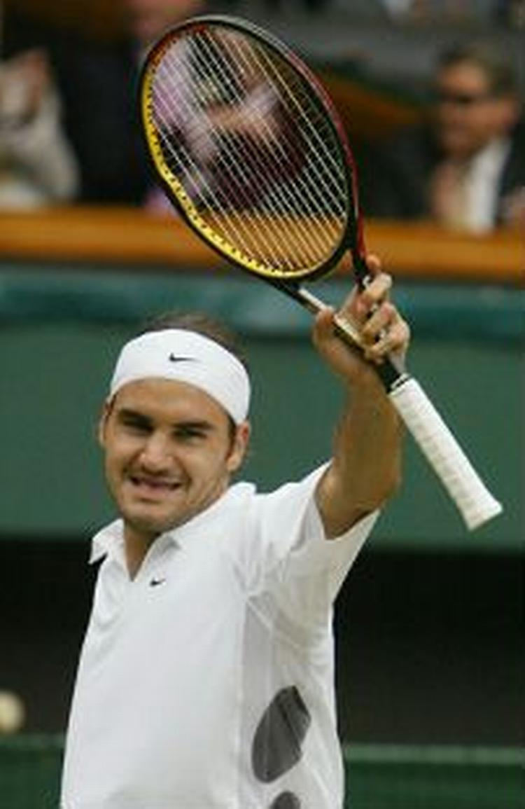 Roger Federer var klasser bedre end sin modstander i dag. - Foto: AP 