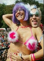 Parat til fest. Foto: AP 
