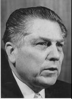 Et arkivbillede af Jimmy Hoffa fra AP. 