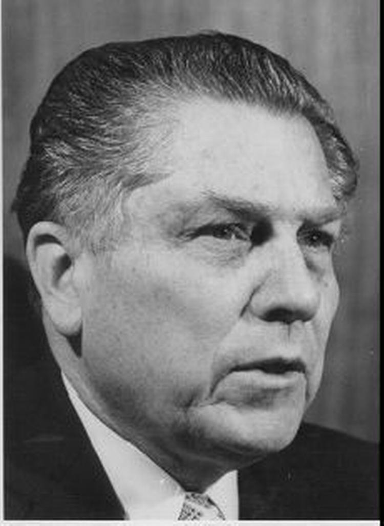 Et arkivbillede af Jimmy Hoffa fra AP. 